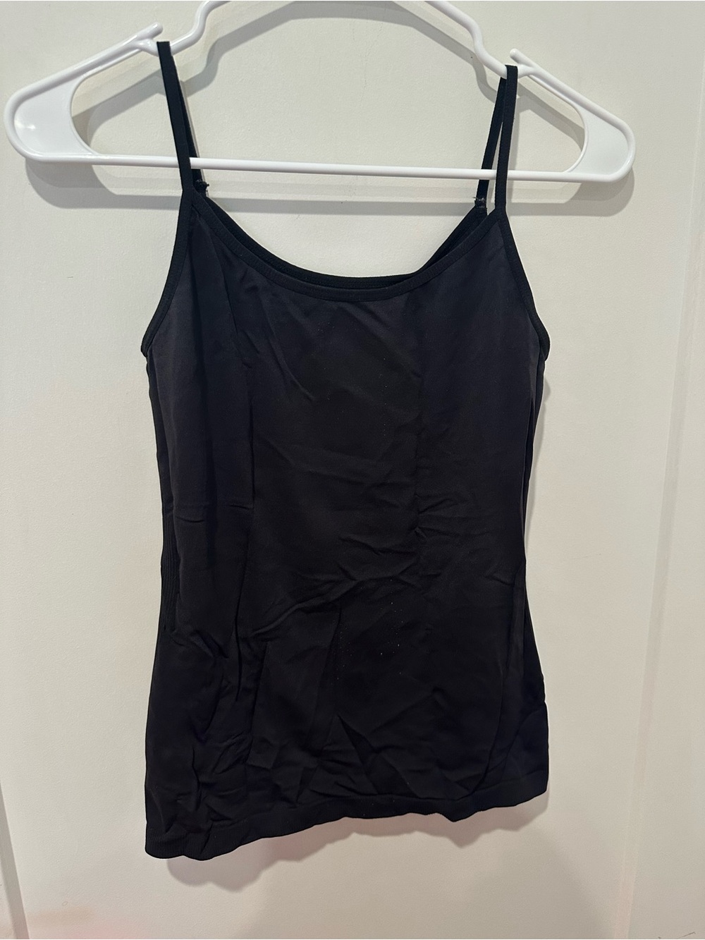 Black Women's Slim Tank Top - Classic Layering Cami